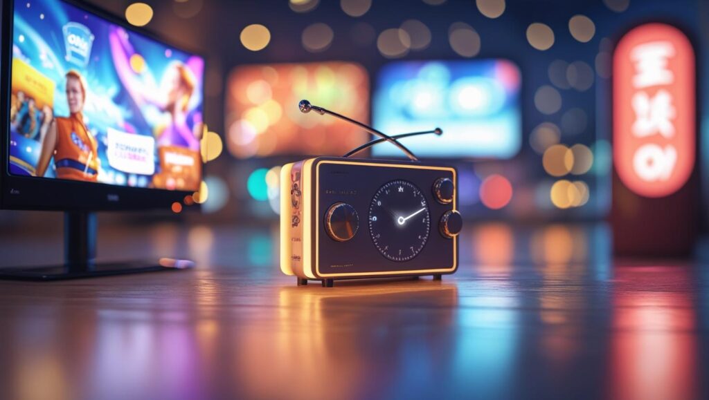 uma imagem que represente anuncios em midia off tv radio midias ooh 3